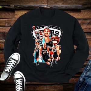 Manu Ginobili Shirt, Manu Ginobili, Manu Ginobili San Antonio Spurs, Basketball Shirt 1