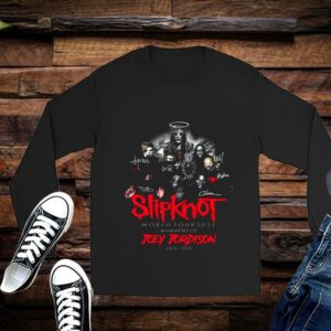 Slipknot Shirt, Slipknot World Tour 2021 In Memory Of Joey Jordison 1975-2021 Shirt 2