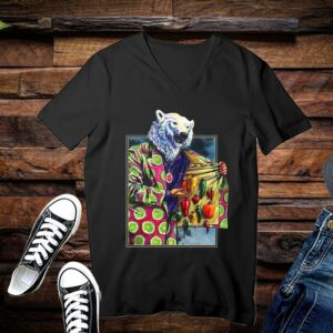 The Pepper Pusher Shirt And Tank By Black Ink Art Bear Shirt Limited 3