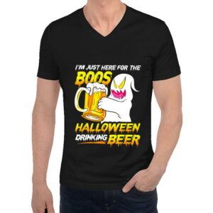 Halloween Beer Shirt, I'm Just Here For The Boos Shirt, Halloween Gift, Spooky Shirt, Ghost Shirt, Halloween Shirt, Women Shirt, Unisex Shirt 2