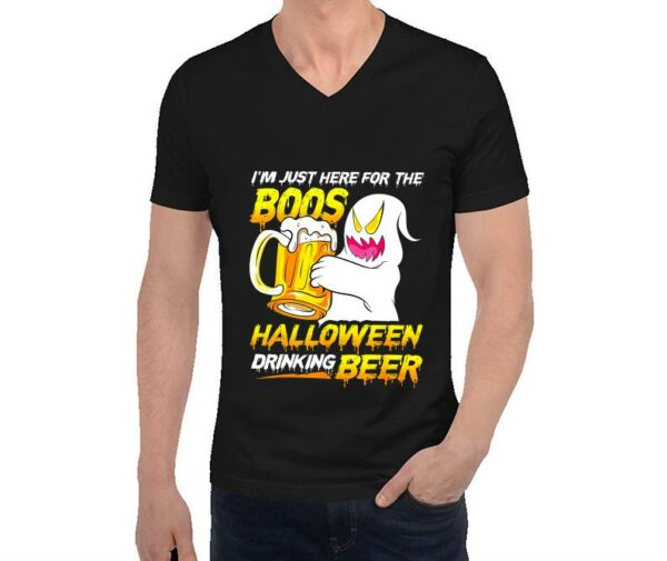 Halloween Beer Shirt, I'm Just Here For The Boos Shirt, Halloween Gift, Spooky Shirt, Ghost Shirt, Halloween Shirt, Women Shirt, Unisex Shirt