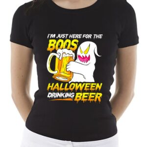 Halloween Beer Shirt, I'm Just Here For The Boos Shirt, Halloween Gift, Spooky Shirt, Ghost Shirt, Halloween Shirt, Women Shirt, Unisex Shirt 3