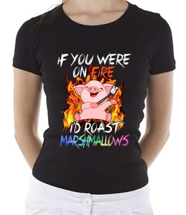 If You Were On Fire I'd Roast Marshmallows Shirt, Unisex Shirt