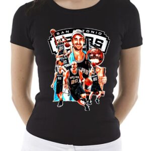 Manu Ginobili San Antonio Spurs, Basketball Shirt, Manu Ginobili Shirt 3