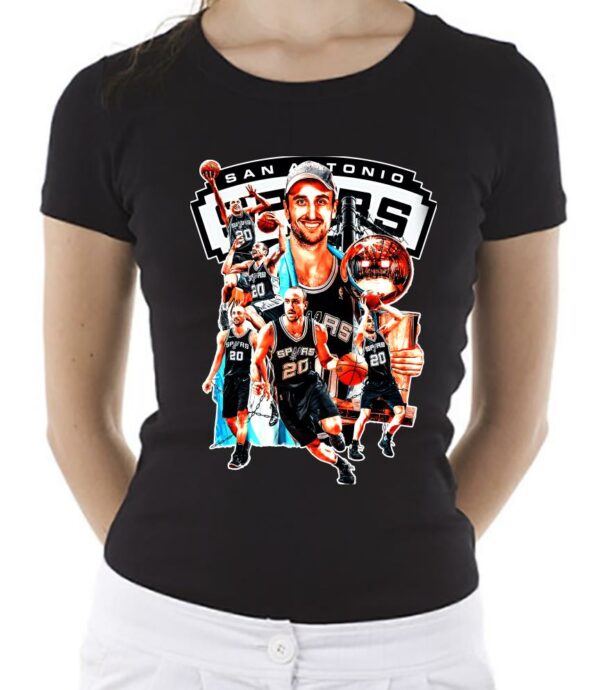 Manu Ginobili San Antonio Spurs, Basketball Shirt, Manu Ginobili Shirt