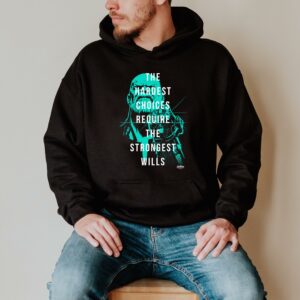 Marvel Avengers Infinity War Shirt, The Hardest Choices Require The Strongest Wills Shirt, Thanos Shirt 2