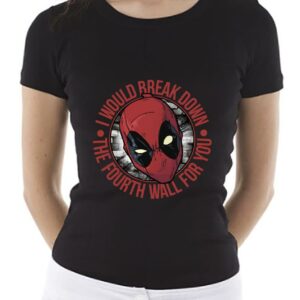 Marvel Deadpool I Would Break Down The Fourth Wall For You Shirt, Marvel Deadpool Shirt, Deadpool Shirt 3