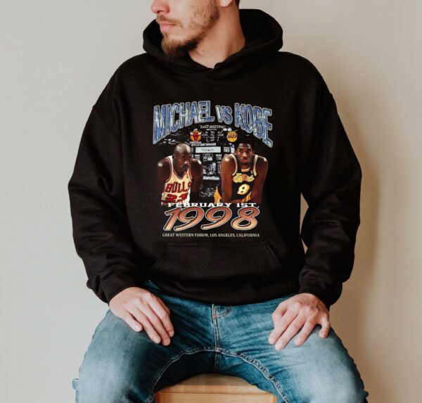 Michael Jordan vs Kobe Bryant 1998 Shirt, Basketball Shirt, Kobe Bryant Shirt, Michael Jordan Shirt
