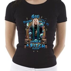 Rico Nasty Shirt, Thank God I Ain't Have To Smack A Bitch Today Shirt, Rico Nasty Shirt 3