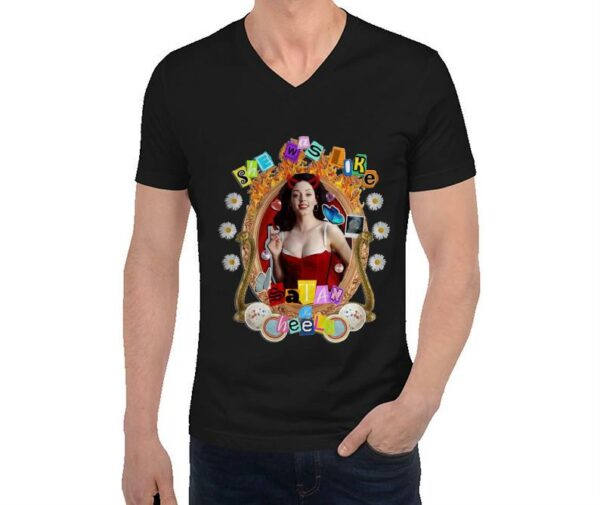 Rose McGowan Shirt, She Was Like Satan In Heels Shirt, Rose McGowan Shirt