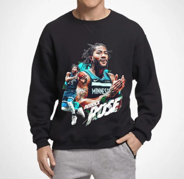 Rose Shirt, Derrick Rose NBA Chicago Bulls Shirt, Derrick Rose Shirt, Derrick Rose