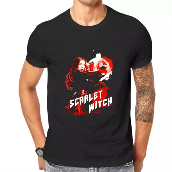 Scarlet Witch Shirt, Marvel Infinity War Scarlet Witch Red Splat Graphic Shirt, Scarlet Witch Marvel Avengers Shirt, Scarlet Witch Shirt