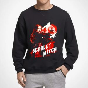 Scarlet Witch Shirt, Marvel Infinity War Scarlet Witch Red Splat Graphic Shirt, Scarlet Witch Marvel Avengers Shirt, Scarlet Witch Shirt 1