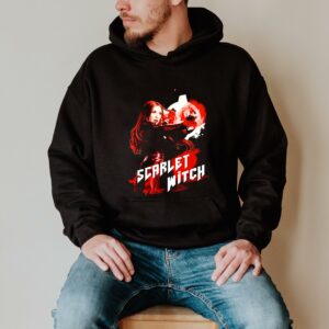Scarlet Witch Shirt, Marvel Infinity War Scarlet Witch Red Splat Graphic Shirt, Scarlet Witch Marvel Avengers Shirt, Scarlet Witch Shirt 2