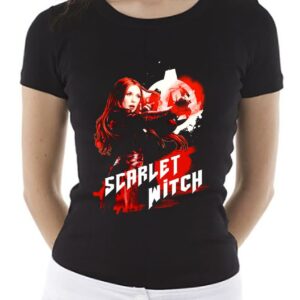 Scarlet Witch Shirt, Marvel Infinity War Scarlet Witch Red Splat Graphic Shirt, Scarlet Witch Marvel Avengers Shirt, Scarlet Witch Shirt 3