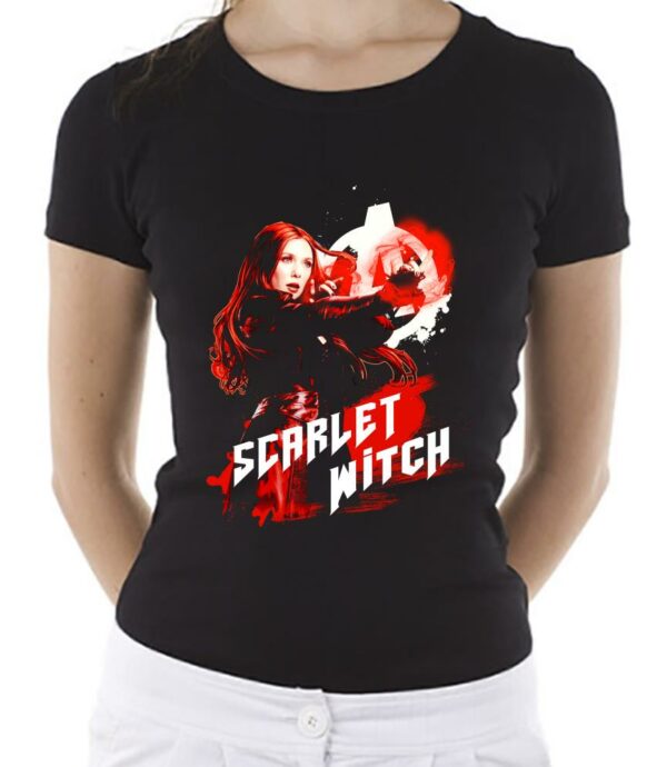 Scarlet Witch Shirt, Marvel Infinity War Scarlet Witch Red Splat Graphic Shirt, Scarlet Witch Marvel Avengers Shirt, Scarlet Witch Shirt