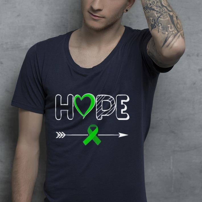Hope Green Ribbon Brain Injury Awareness shirt