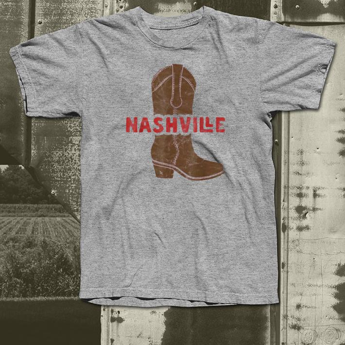 Nashville Tennessee Cowboy Boot Country Music shirt