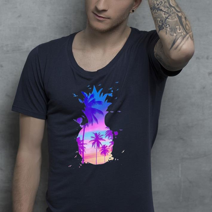 Palm Tree Colour Pineapple shirt 9 Palm Tree Colour Pineapple shirt