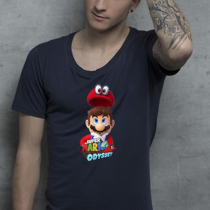 Super Mario Odyssey Game Cappy Mario shirt
