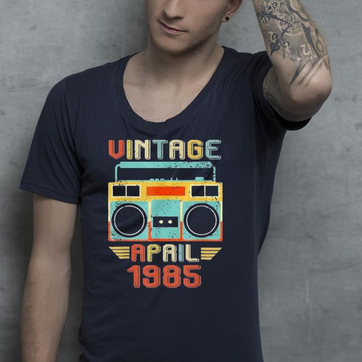 Vintage April 1985 shirt