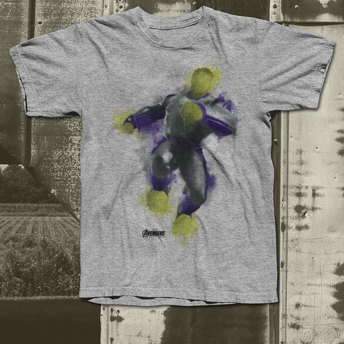Marvel Avengers Endgame Hulk Spray Paint Pose shirt 9 Marvel Avengers Endgame Hulk Spray Paint Pose shirt