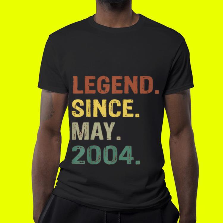 Legend Since May 2004 shirt