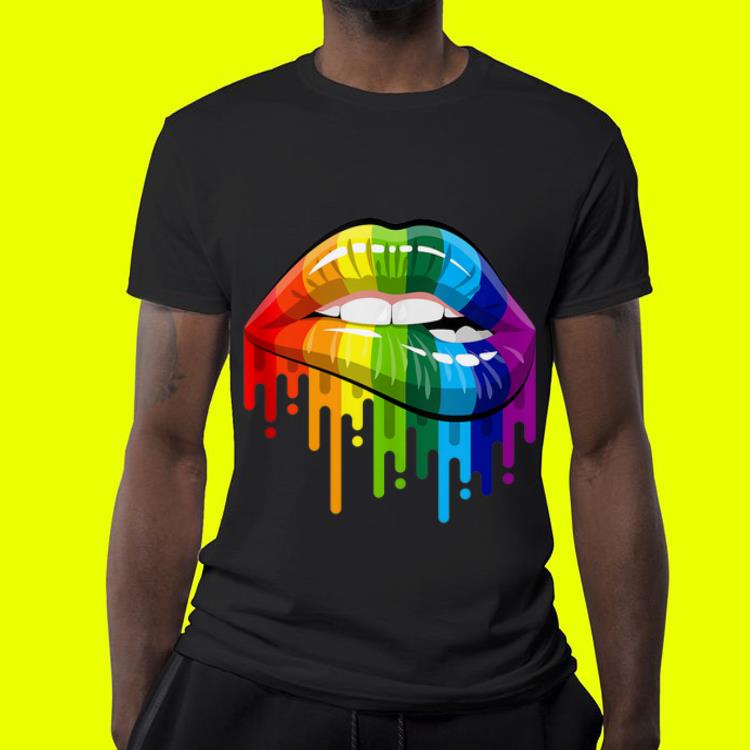 Lgbt Rainbow Lips Pride for Gay Homosexual Lesbian