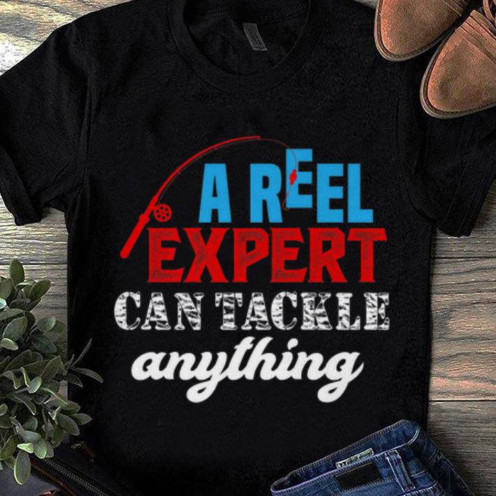 A Reel Expert Can Tackle Anything Pole Fishing sweater