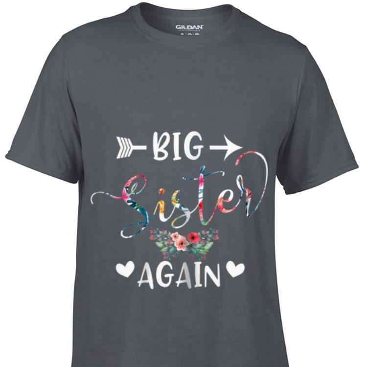 Big Sister Again Floral Style sweater