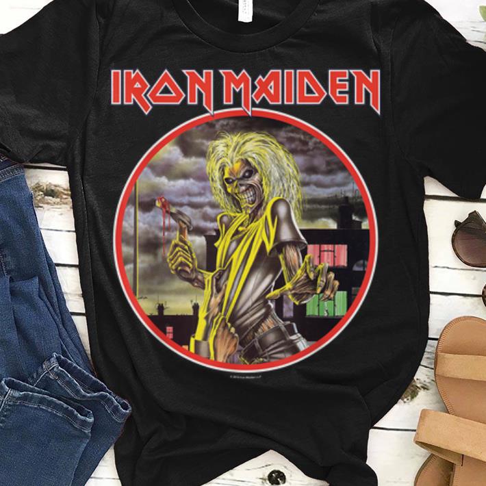 Gm Iron Maiden Killer Circle guy tee