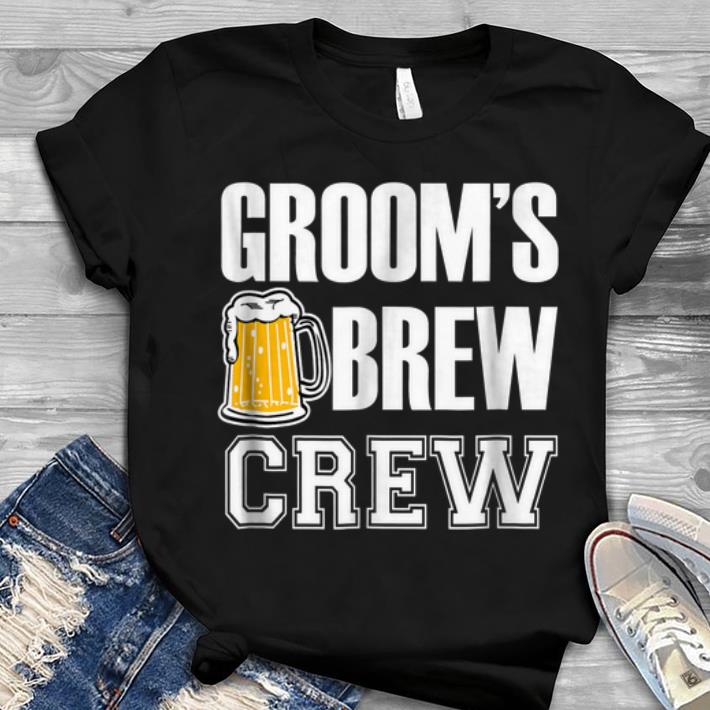 Groom's Brew Crew Beers Youth tee