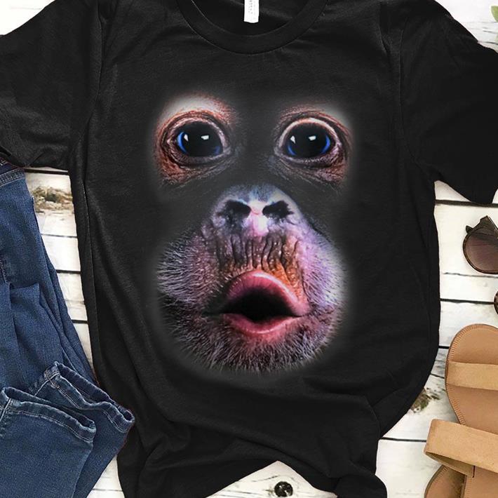Monkey Stomach Breathing guy tee