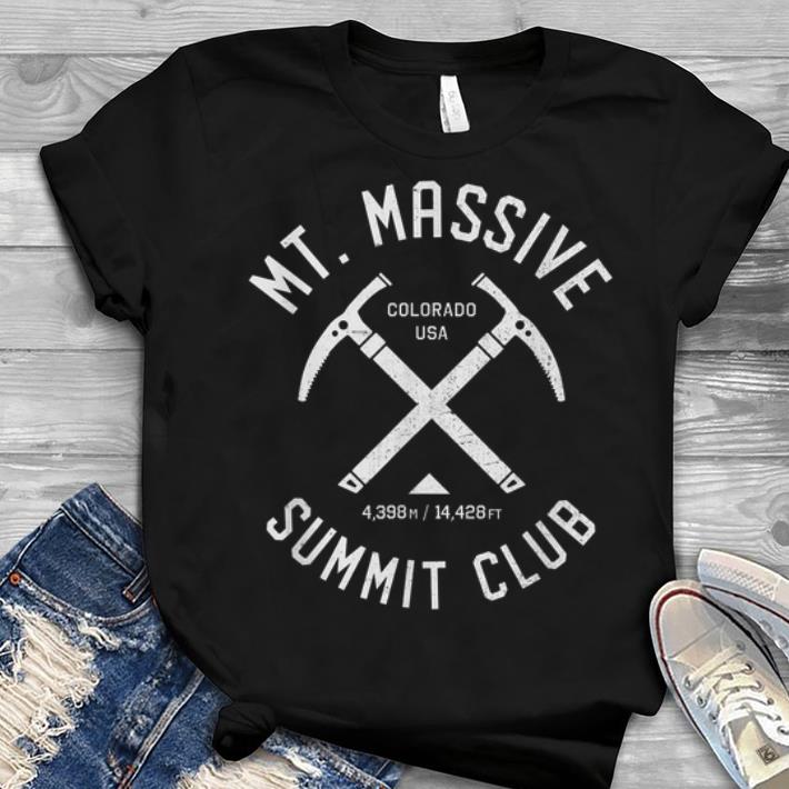 Mt Massive Summit Club I climbed Mount Massive Youth tee