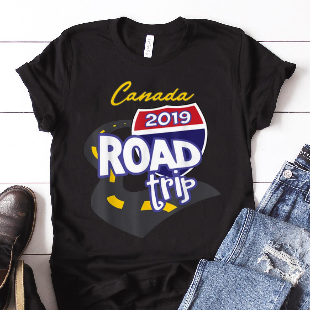 Nice Trend 2019 Canada Road Trip shirt