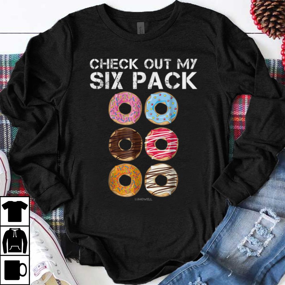 Premium Check Out My Six Pack Donut shirt