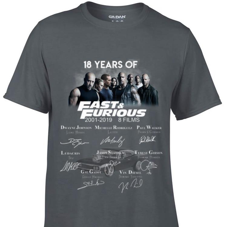 18 Years Of Fast And Furious Signature Character sweater