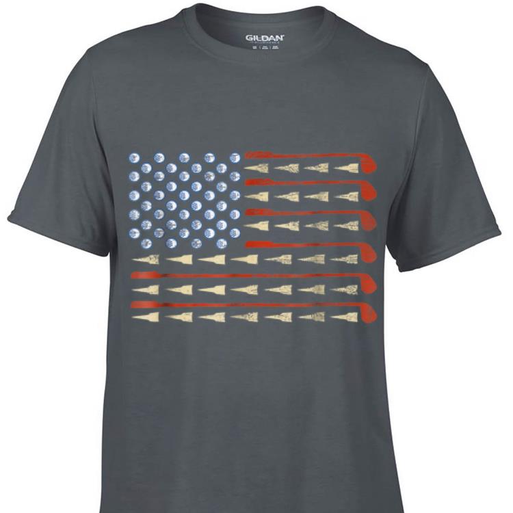 Awesome Golf American Flag shirt