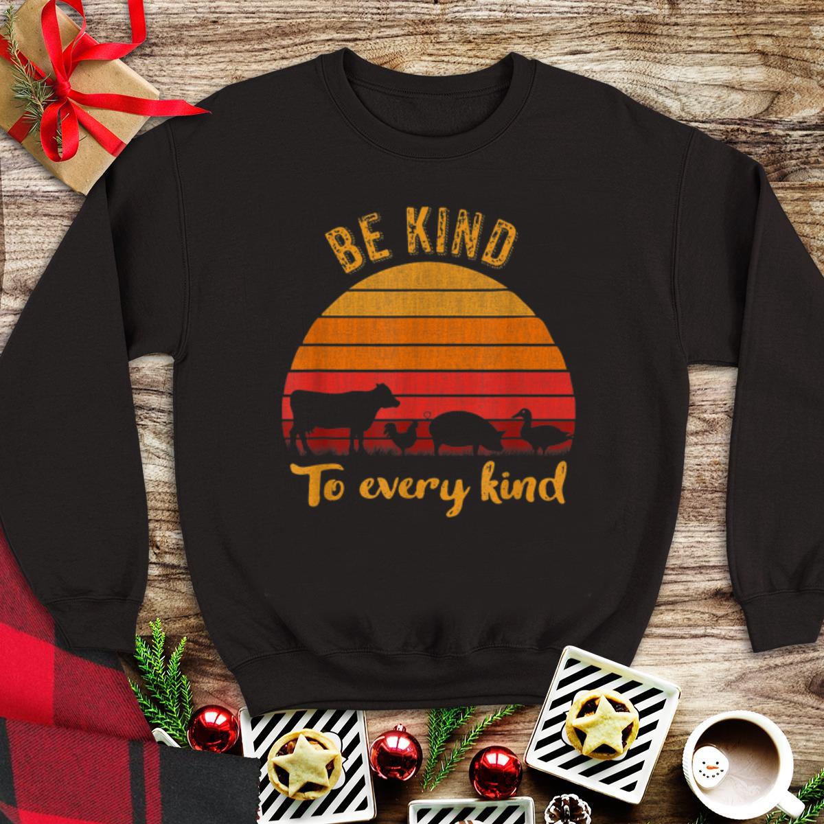 Be Kind To Every Kind Animal Vintage sweater