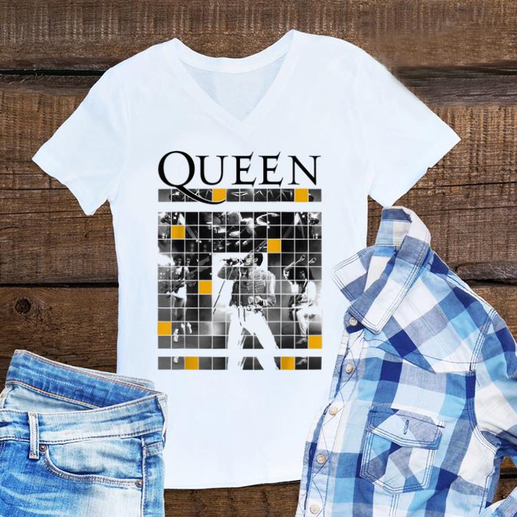 Top Queen Official Live Concert Blocks guy tee