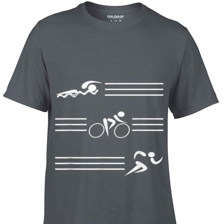 Triathlete Triathlon Sports Paint Art sweater