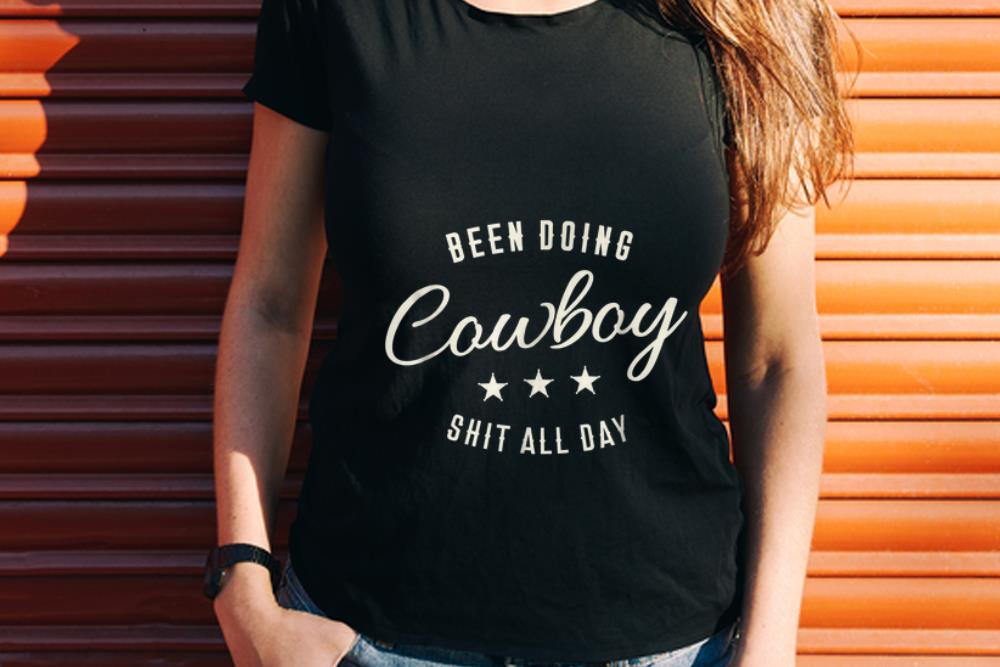 Wonder Been Doing Cowboy Shit All Day Star shirt