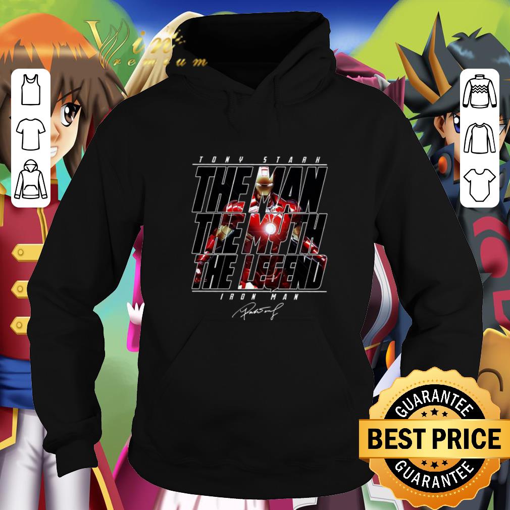 Hot Tony Stark The Man The Myth The Legend Iron Man Signature shirt 9 Hot Tony Stark The Man The Myth The Legend Iron Man Signature shirt