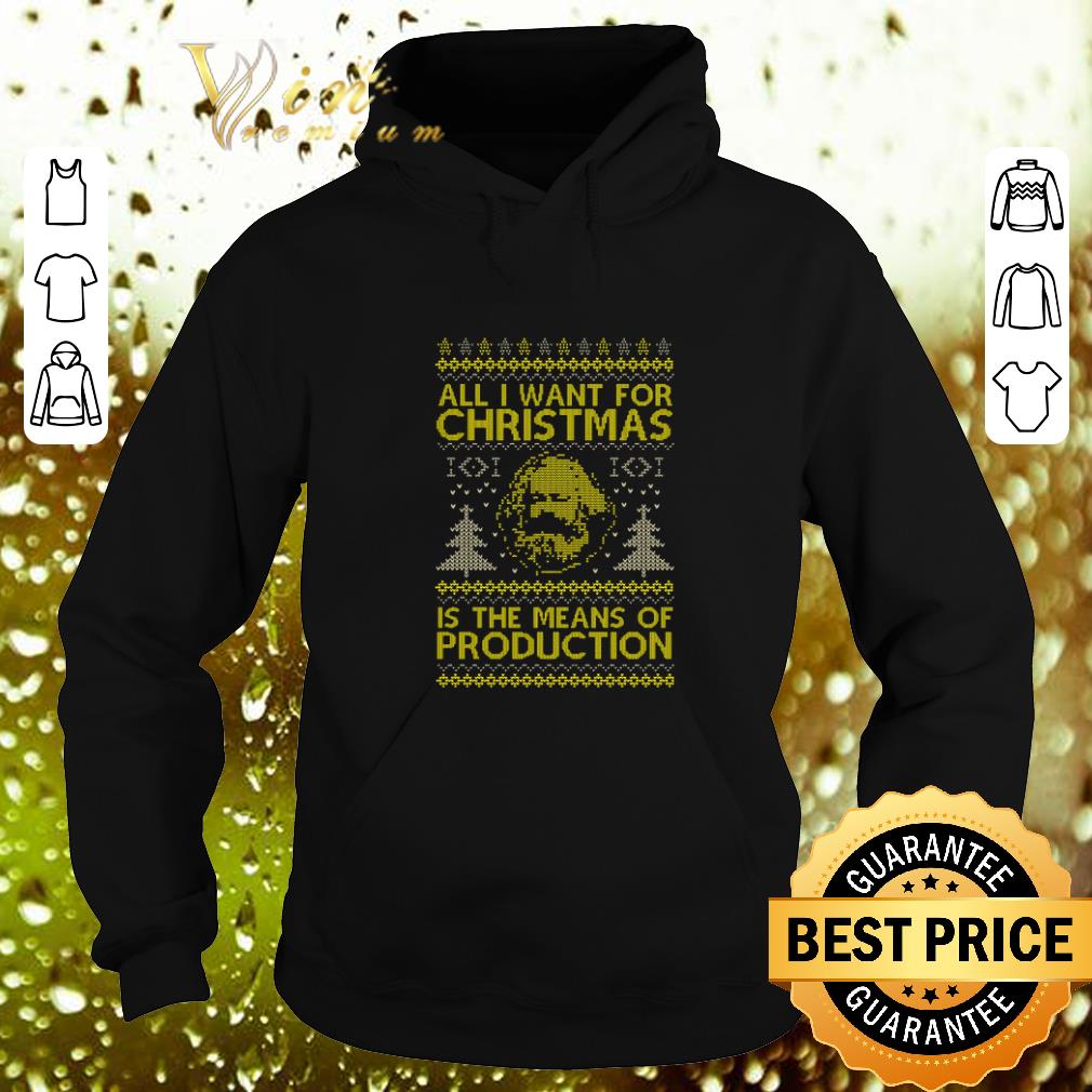 Pretty Karl Marx All i want for Christmas is the means of production shirt 9 Pretty Karl Marx All i want for Christmas is the means of production shirt
