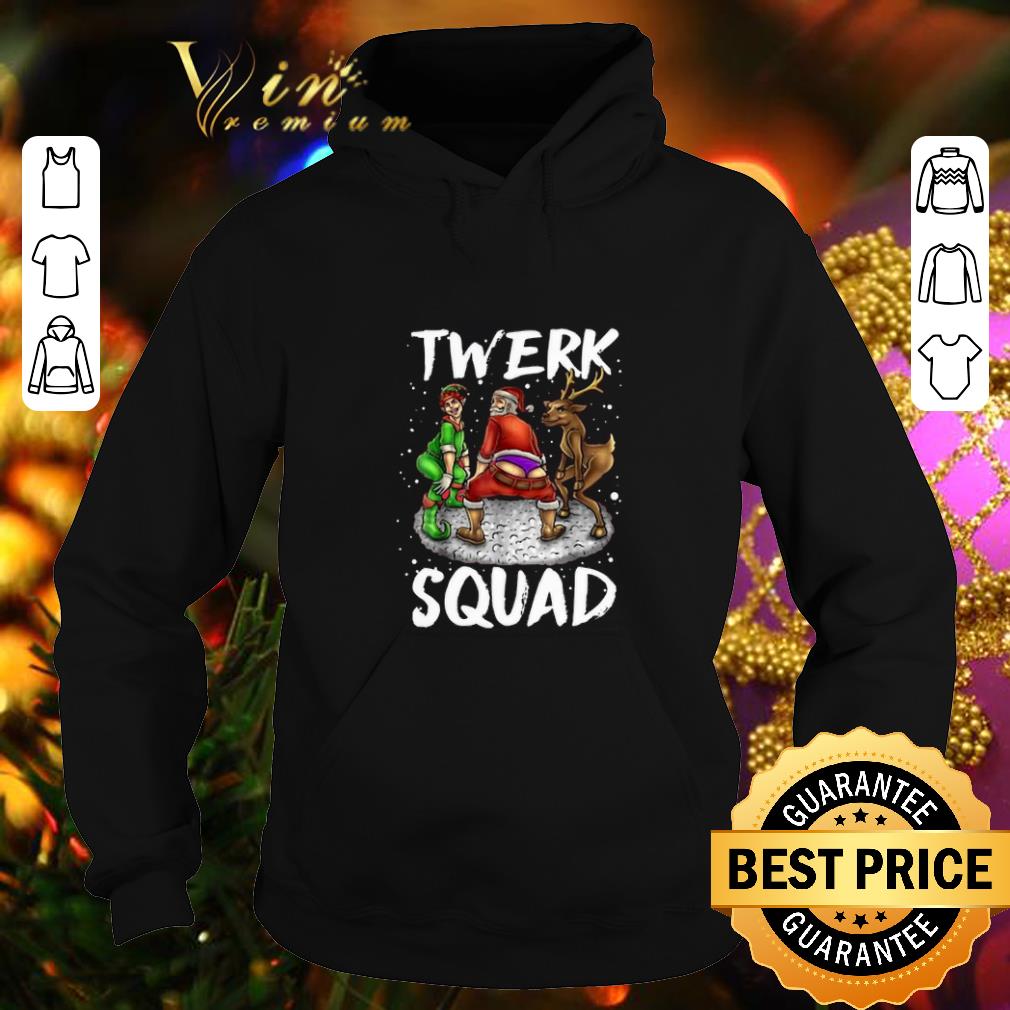 Cheap Twerk Squad Santa Elf Twerking Christmas shirt