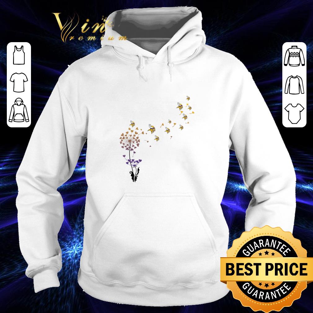 Funny Minnesota Vikings dandelion flower shirt