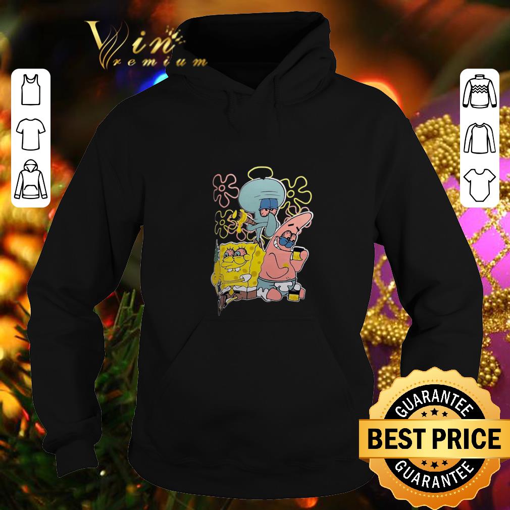 Funny SpongeBob Patrick Star Squidward Tentacles shirt