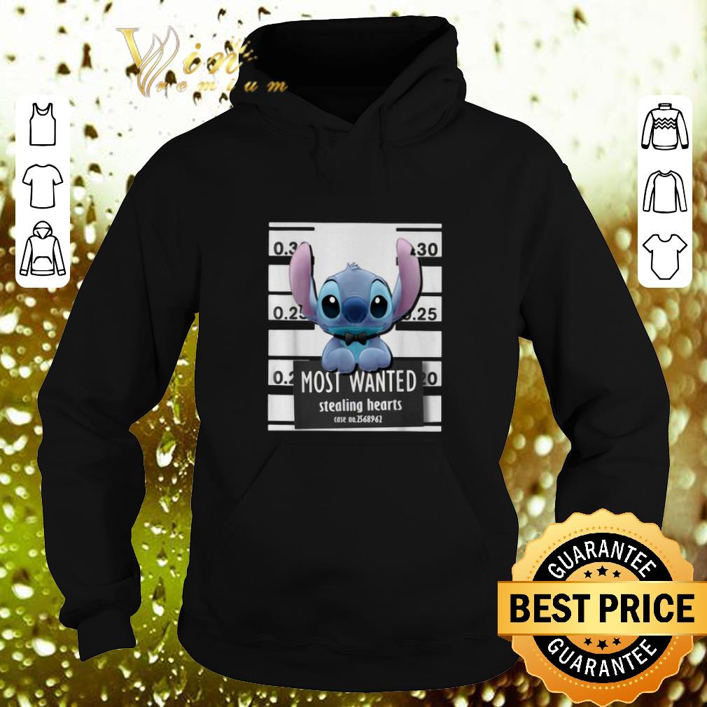 Premium Stitch Most Wanted Stealing Hearts shirt
