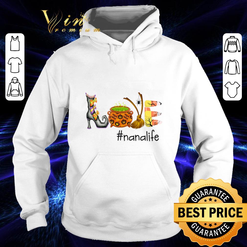 Pretty Love Nana Life Halloween shirt