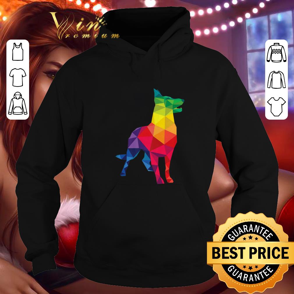 Cheap German Shepherd dog Gay Pride LGBT shirt